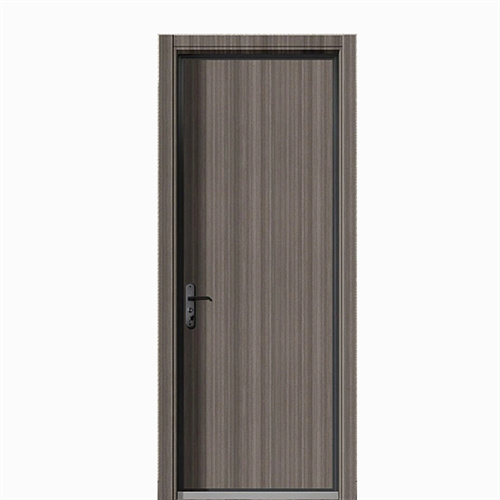 Interior solid wood red cherry veneer single hotel bedroom entry door