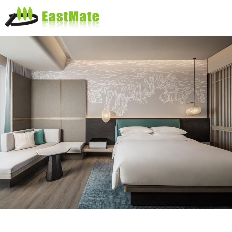 Factory Custom Luxury Modern Home Interior Finish Furnishing Wood BedRoom Decor Background Bedroom Wall Panel