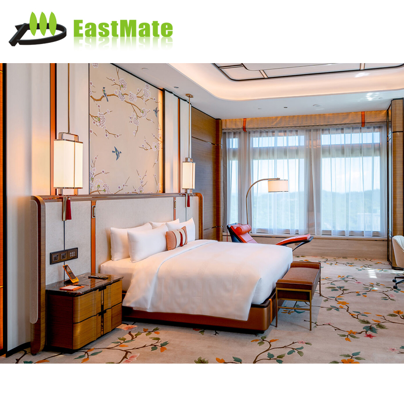 Modern Design Wood Grain Bedroom Decoration Wpc Wall Panel Indoor For Wall