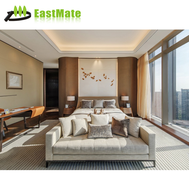 Custom Luxury Hospitality Room Furniture Set Durable 3 4 5 Star One Stop Solution Service Hotel Bedroom Furniture