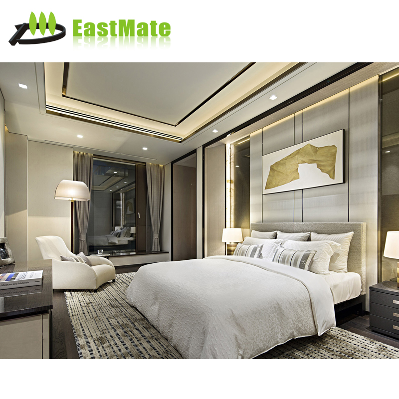 Modern And Luxury Styles Villa Furniture Set Customized 5 Stars Hotel Oversea Projects Hotel Bedroom Furniture