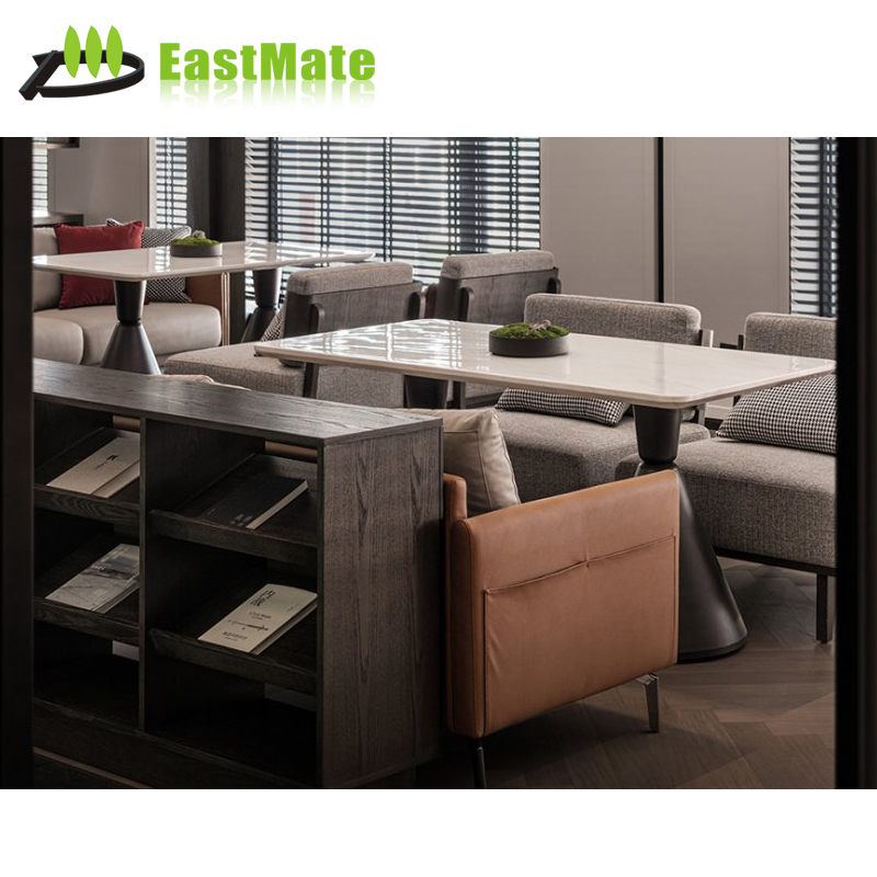 Modern Design Restaurant Furniture for 5-Star Hotels and Malls Solid OEM Wooden Sets for Lobby & Restaurante Areas