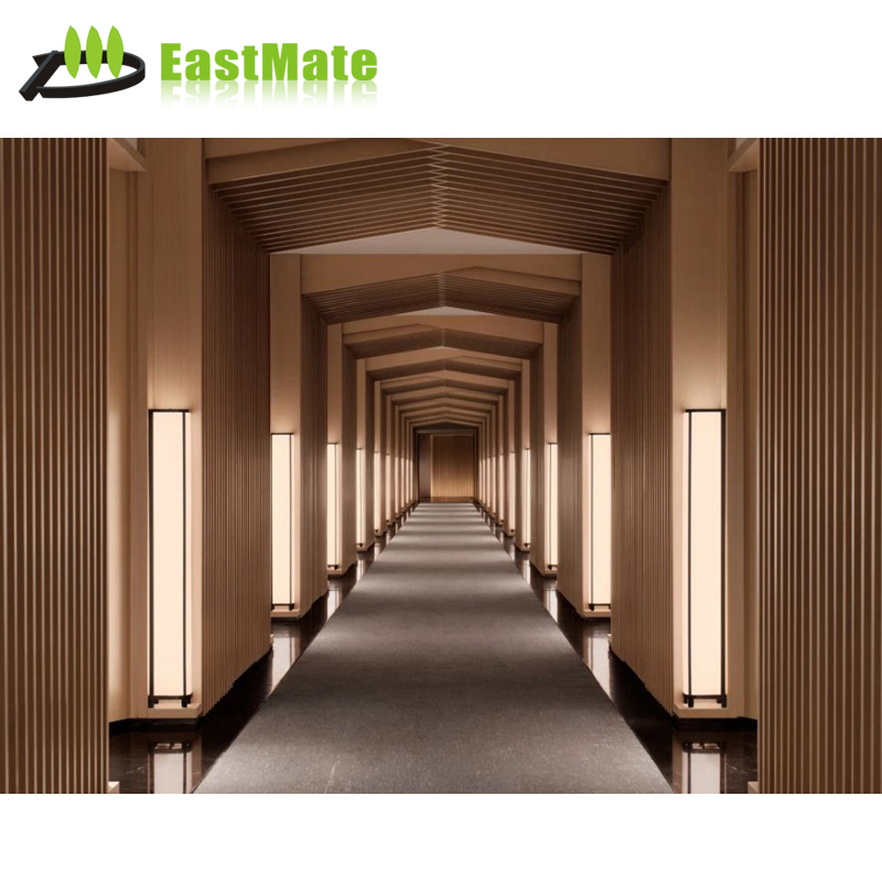 3 4 5 Star Luxury Hotel Foshan Customized Contemporary Panel Wood Furniture Hotel Lobby  Apartments