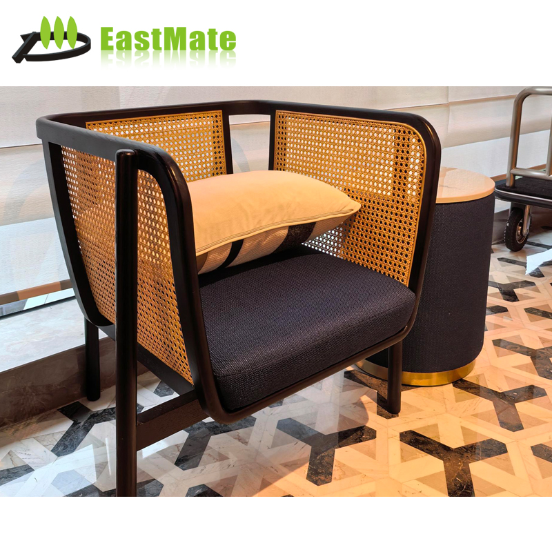Minimalist Hotel Room Chair Simple Design Accent Chair for Guest Room