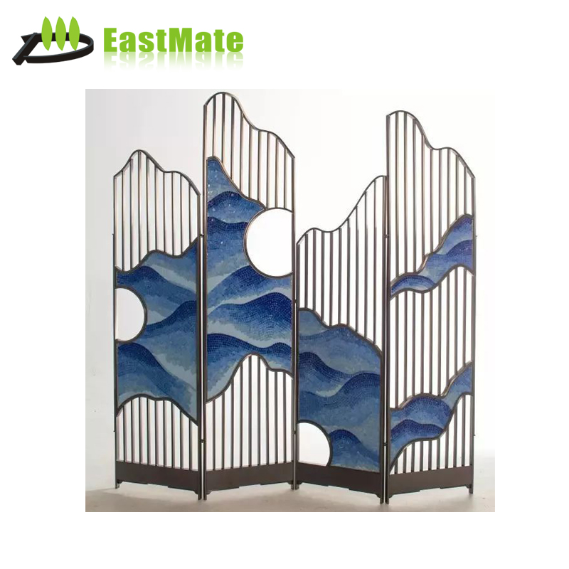 Hot Selling Hotel Privacy Folding Screen Simple Assembly for Guest Rooms