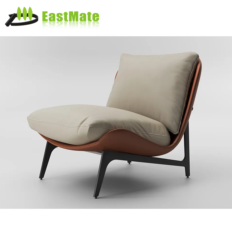 Hotel Restaurant Coffee Lounge Chair Modern Leisure Chair for Public Area Commercial Use