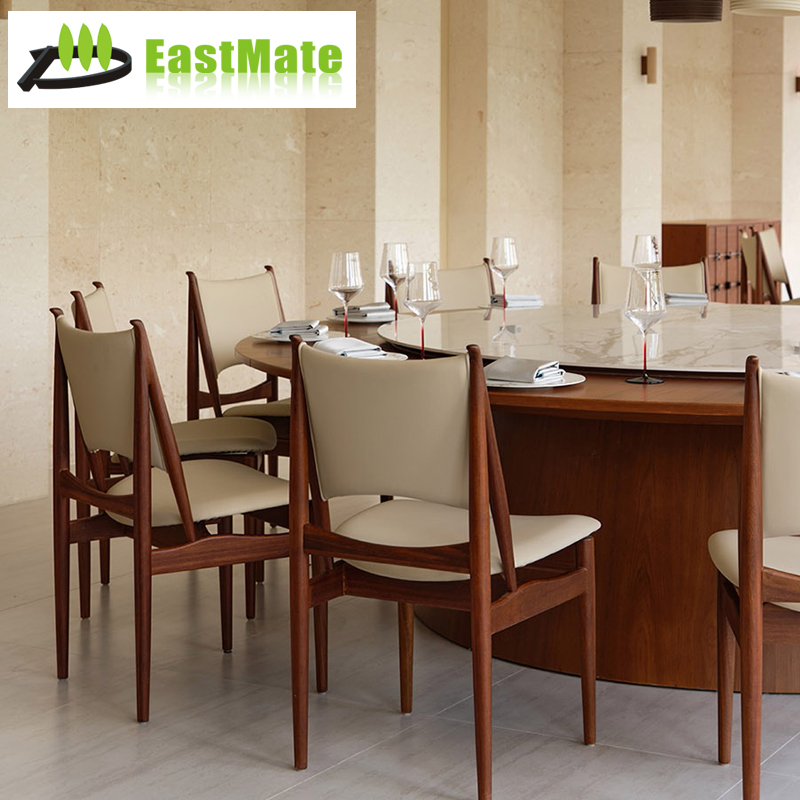 Hotel Restaurant Furniture Set Custom, Modern Minimalist Style Dining Table Chair, Star Hotel Dining Space Package