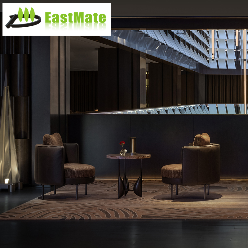 High End Star Rated Hotel Public Area Furniture Collection, Lobby Lounge Sofa Set,  Custom Configurations, Turnkey Project for 5 Star Hospitality Interiors