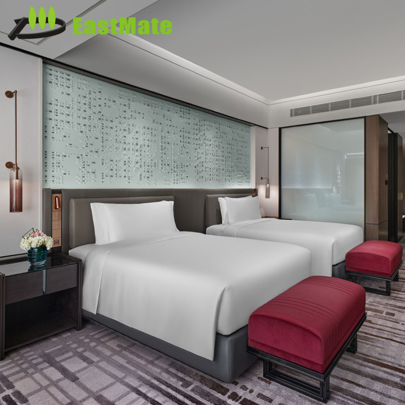 Aparthotel hotel room furniture, Bedroom furniture for Hotel, Resort and Guesthouse, hotel furniture set used in multiple hotel project cases