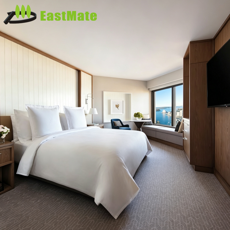 Aparthotel Bedroom furniture solutions, hotel room furniture for Hotel, Resort, Guesthouse, hotel furniture supplier supporting new resort projects